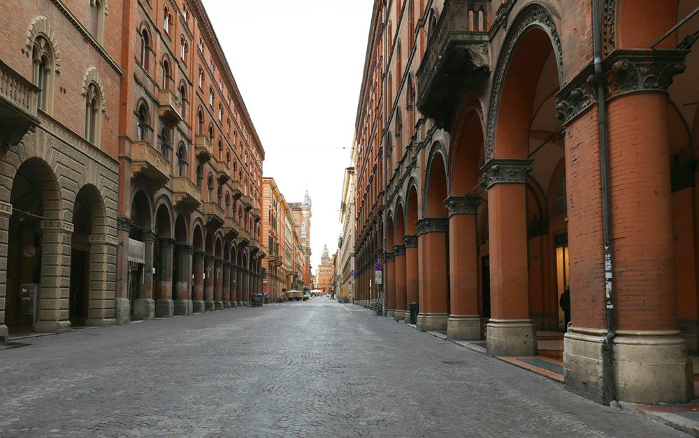 portici di Bologna
