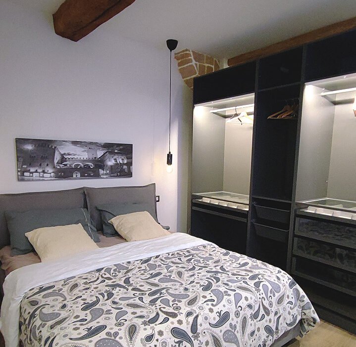 camera da letto matrimoniale - Petroni-apartment Bologna