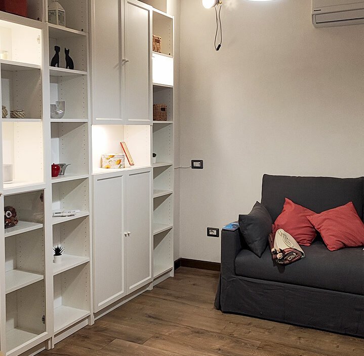 area soggiorno - Petroni apartment Bologna