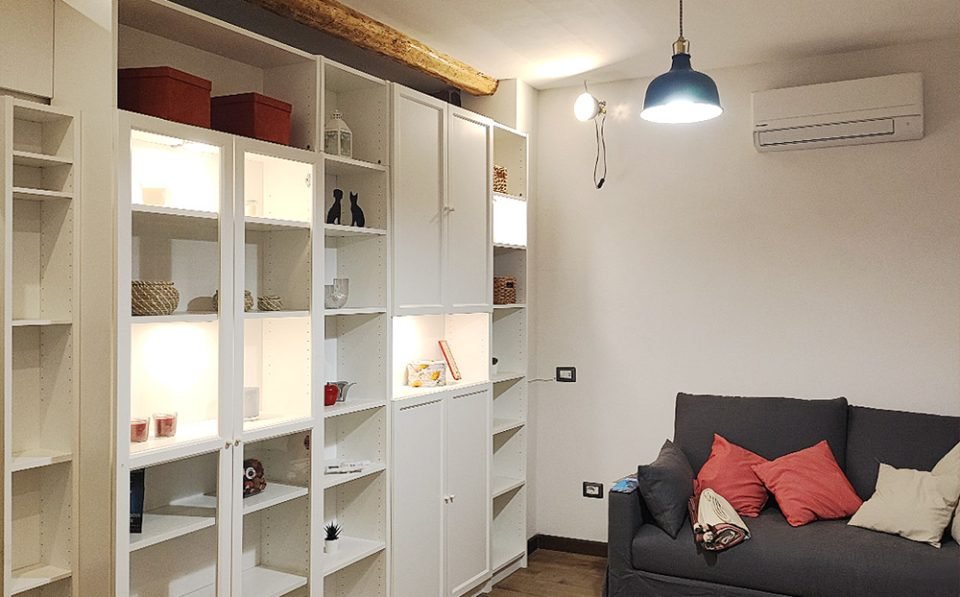 area soggiorno - Petroni apartment Bologna